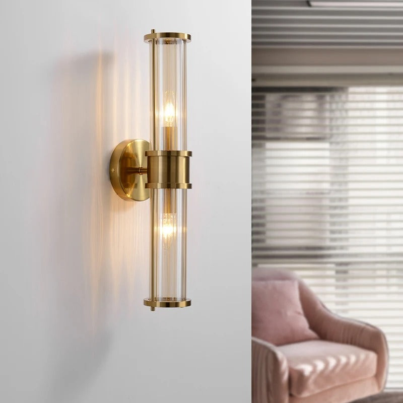 applique murale luxe en verre