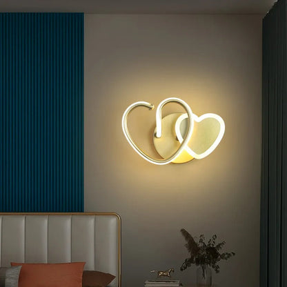 applique murale design coeur moderne