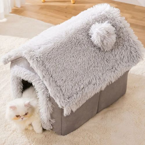 maison pour chat douce