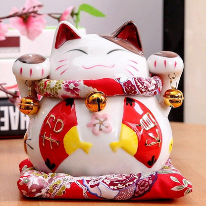 Maneki neko porte bonheur
