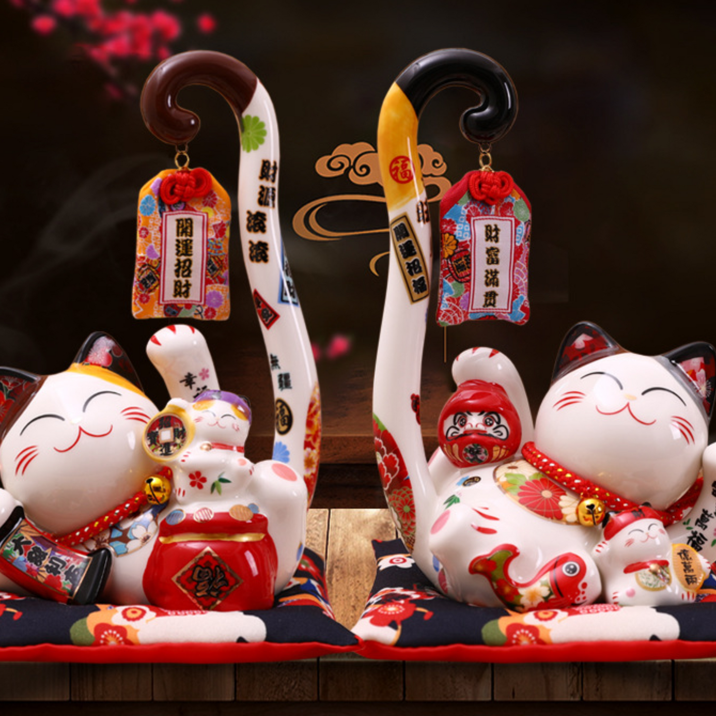 Maneki neko décoration