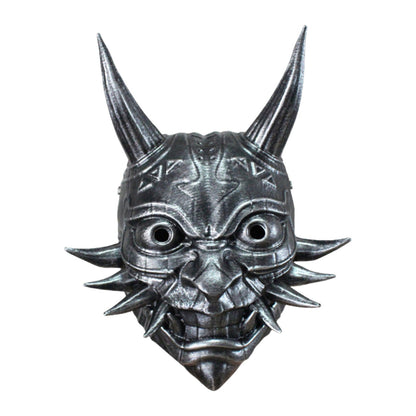 Masque Traditionnel Japonais ’Shiata’ - Argent