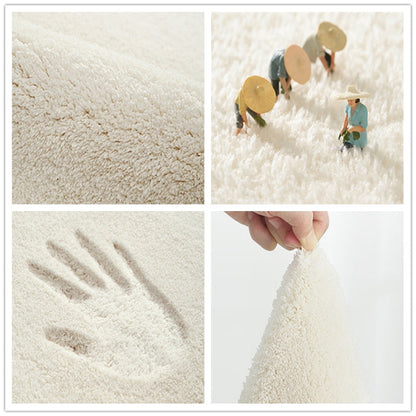 Tapis Rond Chambre Bébé Nuage et Chat