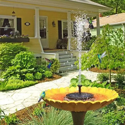 Mini Fontaine Solaire | Abreuvoirs d'oiseaux en fontaine