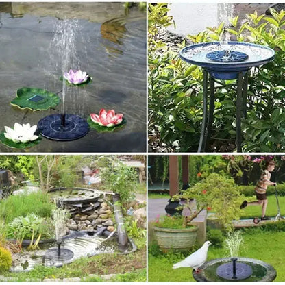 Mini Fontaine Solaire | Abreuvoirs d'oiseaux en fontaine