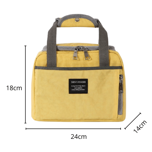 Mini Glacière Souple Jaune