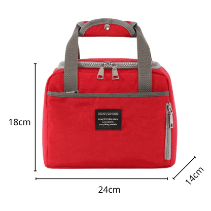 Mini Glacière Souple Rouge