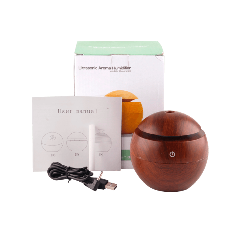 Mini humidificateur d'air rond (10 filtres offerts) - COCO