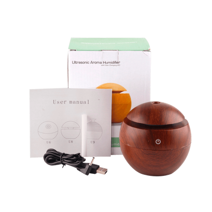 Mini humidificateur d'air rond (10 filtres offerts) - COCO
