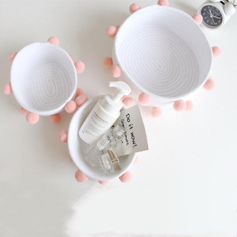 Mini Panier en Corde de Coton