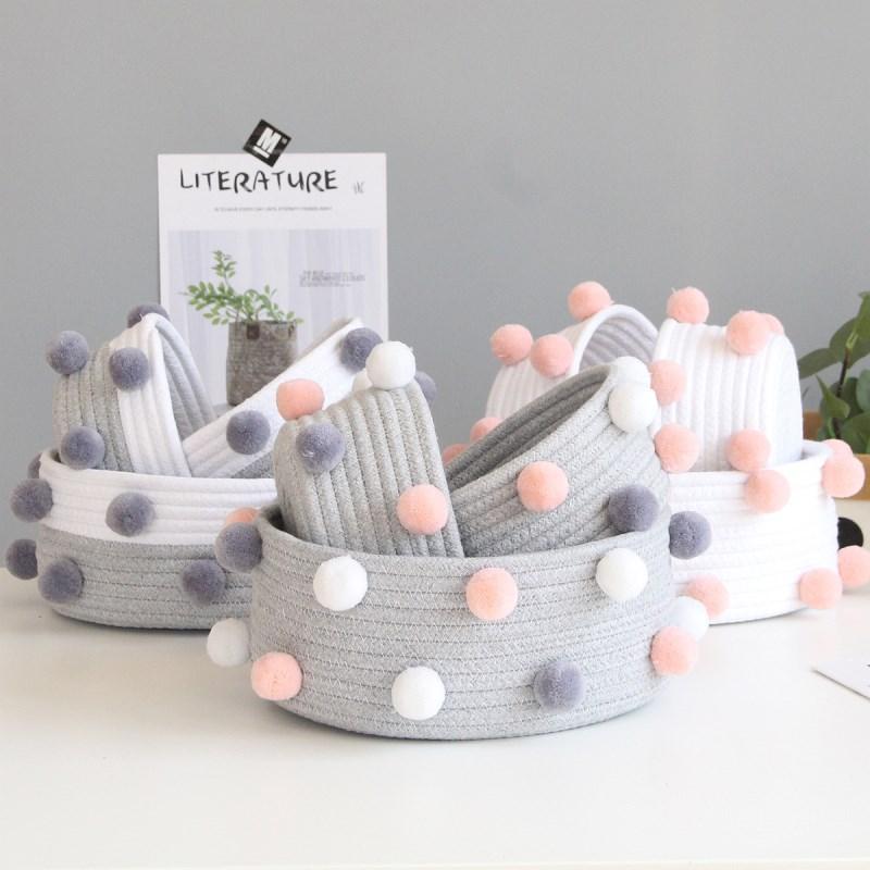Mini Panier en Corde de Coton