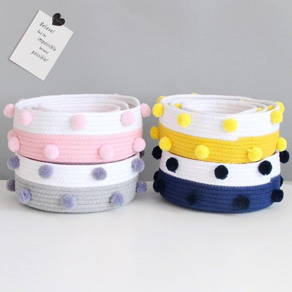 Mini Panier Rangement Colorés