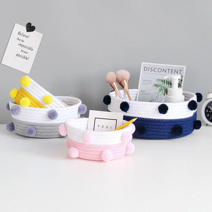 Mini Panier Rangement Colorés
