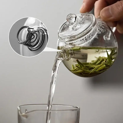 Mini Théière en Verre