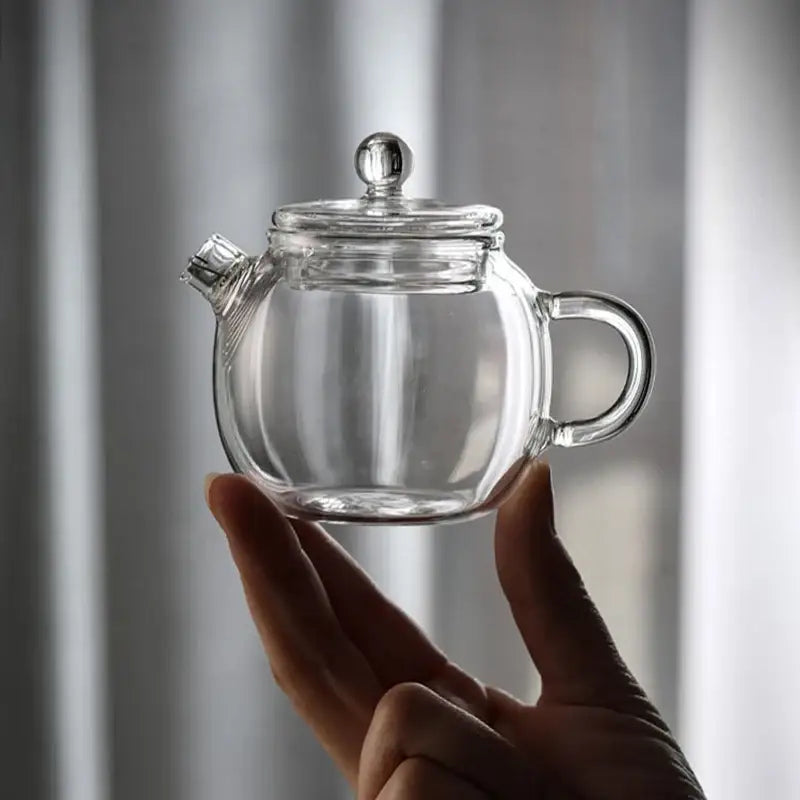 Mini Théière en Verre