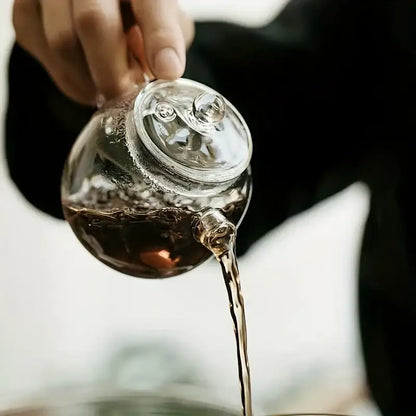 Mini Théière en Verre