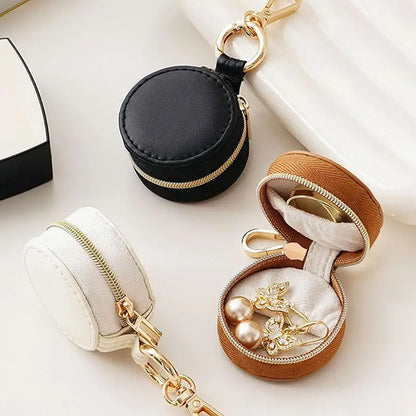 Mini trousse à bijoux avec mousqueton