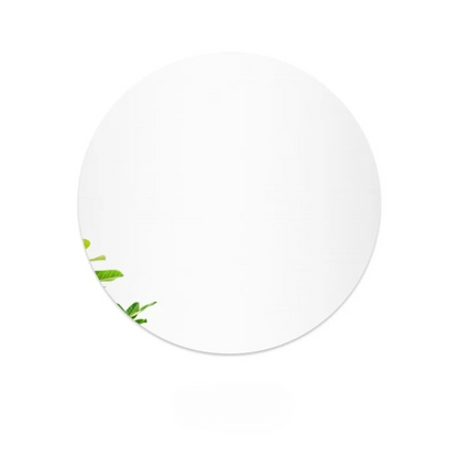 Miroir Adhésif Rond et Flexible en Acrylique