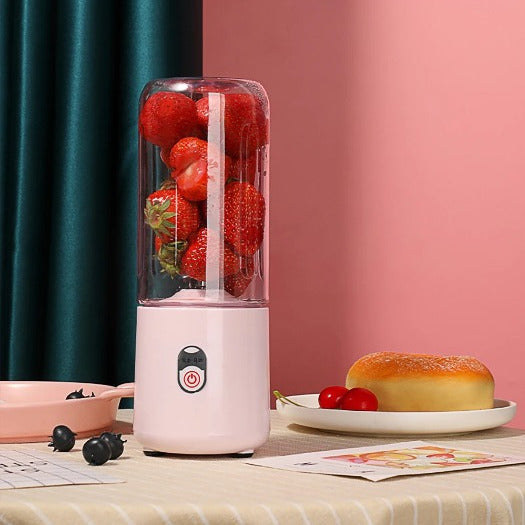 Mixeur Blender Rose Portable et Automatique