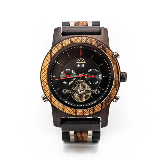 Montre en Bois Automatique Femme - Suprem Duo