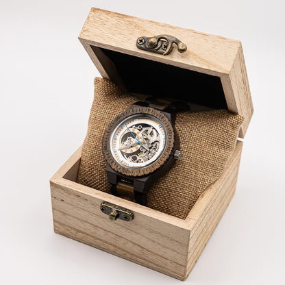 Montre en Bois Homme Automatique - Indy