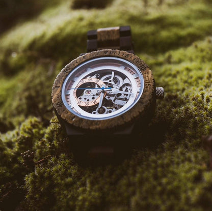 Montre en Bois Homme Automatique - Indy