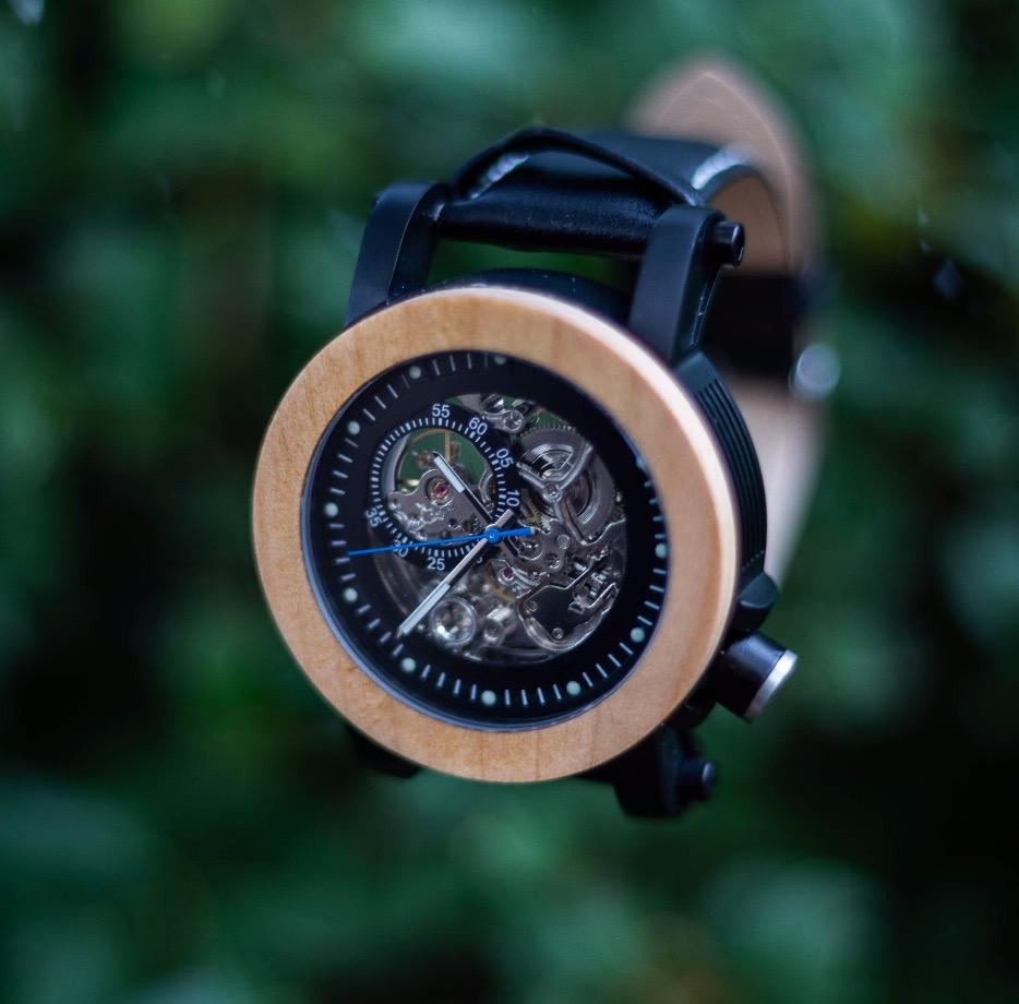Montre en Bois Automatique - Purified