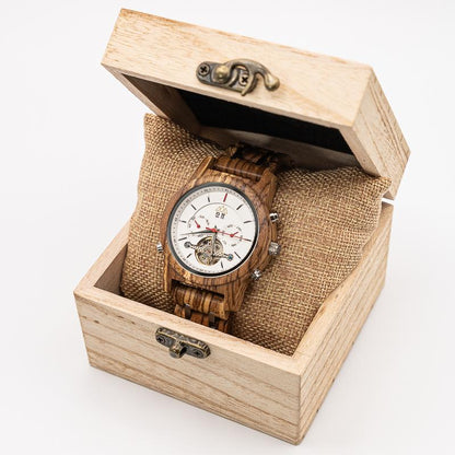 Montre en Bois Homme Essentiel -  Suprem Light