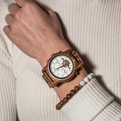 Montre en Bois Homme Essentiel -  Suprem Light