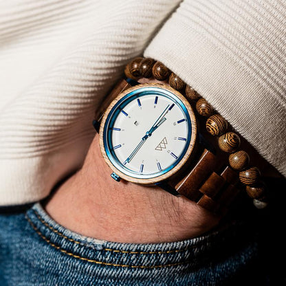 Montre Bois Unique - Azuria
