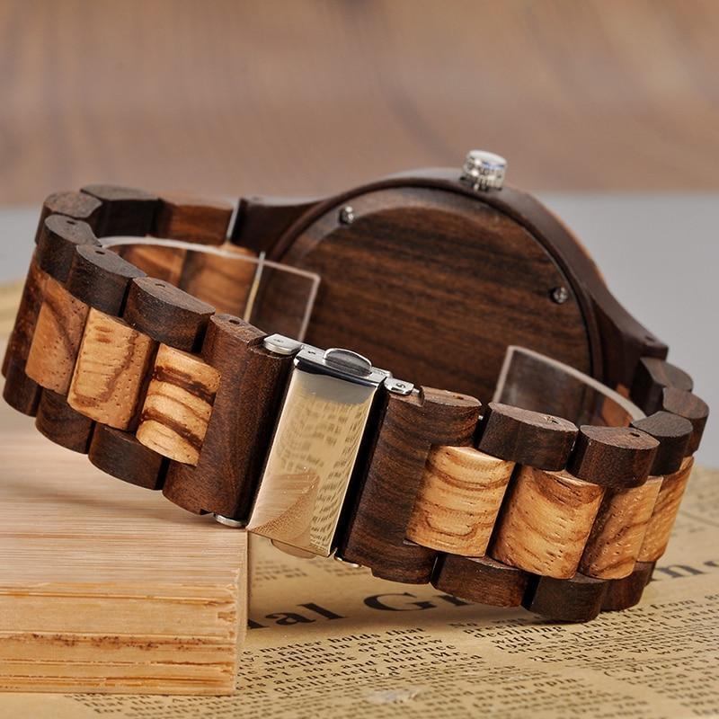 Montre en Bois Personnalisable avec Photo