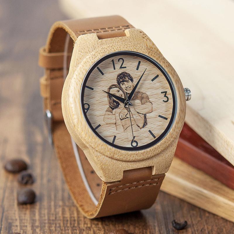Montre en Bois Personnalisée