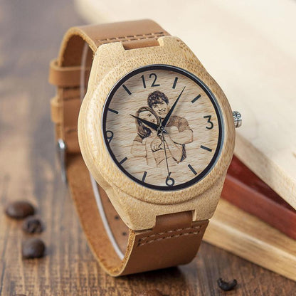Montre en Bois Personnalisée