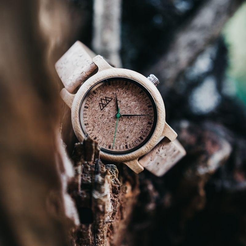 Montre Bois Liège Homme - Cork