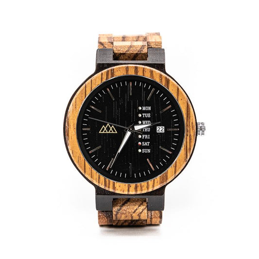 Montre Bois Bio - Fashion Black
