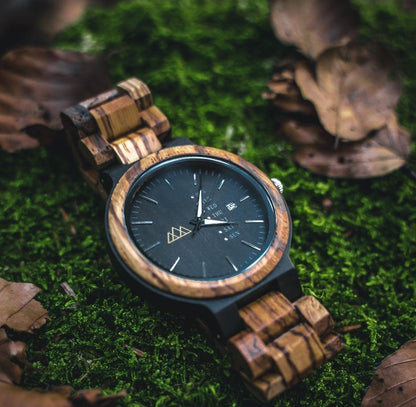 Montre Bois Bio - Fashion Black