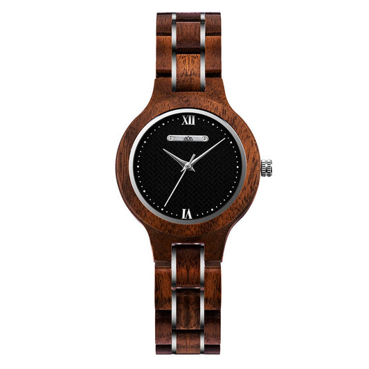 Montre en Bois Femme Style - Daily Noyer
