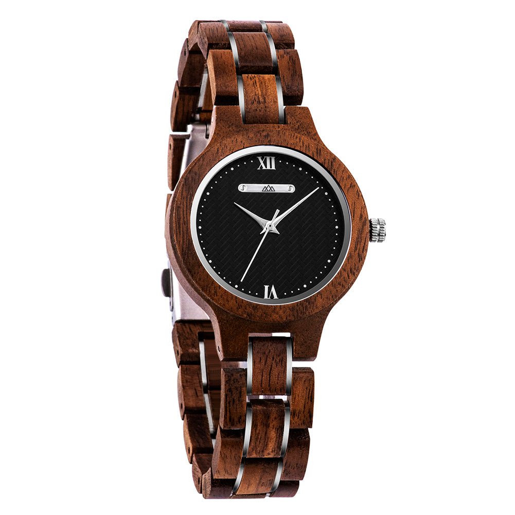 Montre en Bois Femme Style - Daily Noyer