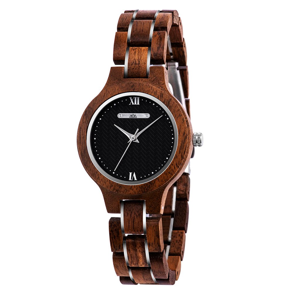 Montre en Bois Femme Style - Daily Noyer