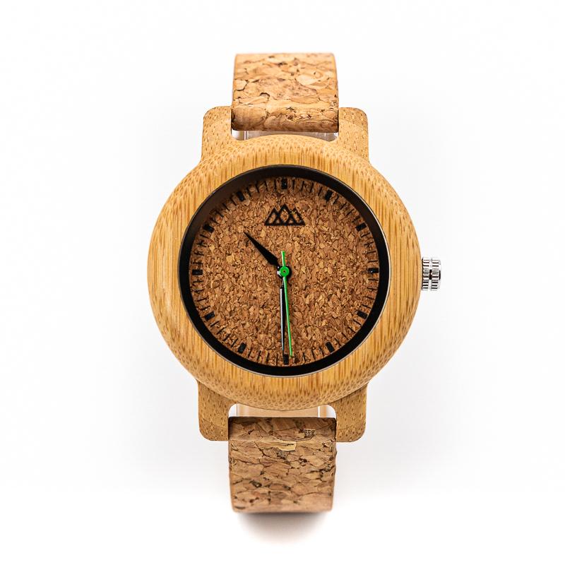 Montre Bois Liège Femme - Cork