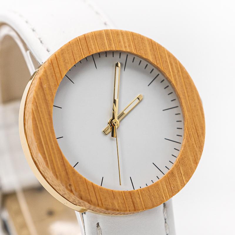 Montre Femme Bois Cuir - Fresh