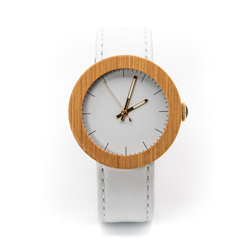 Montre Femme Bois Cuir - Fresh