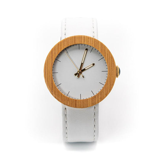 Montre Femme Bois Cuir - Fresh