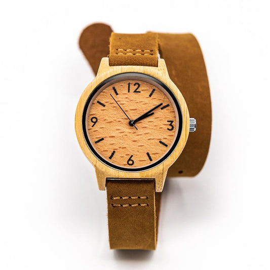 Montre en Bois pour Femme - Heart