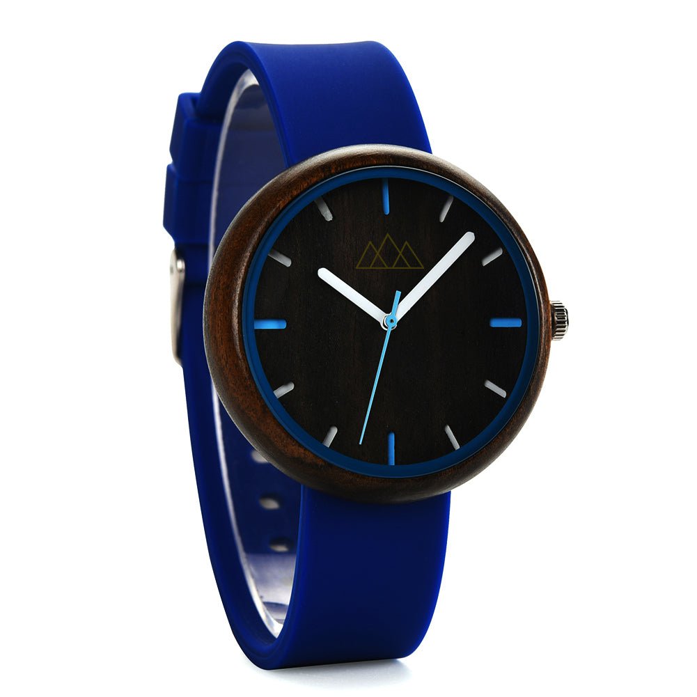 Montre en Bois Femme Originale - Urban Blue