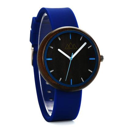 Montre en Bois Femme Originale - Urban Blue