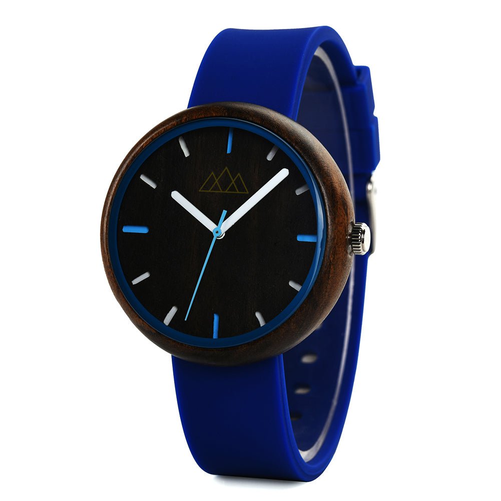 Montre en Bois Femme Originale - Urban Blue