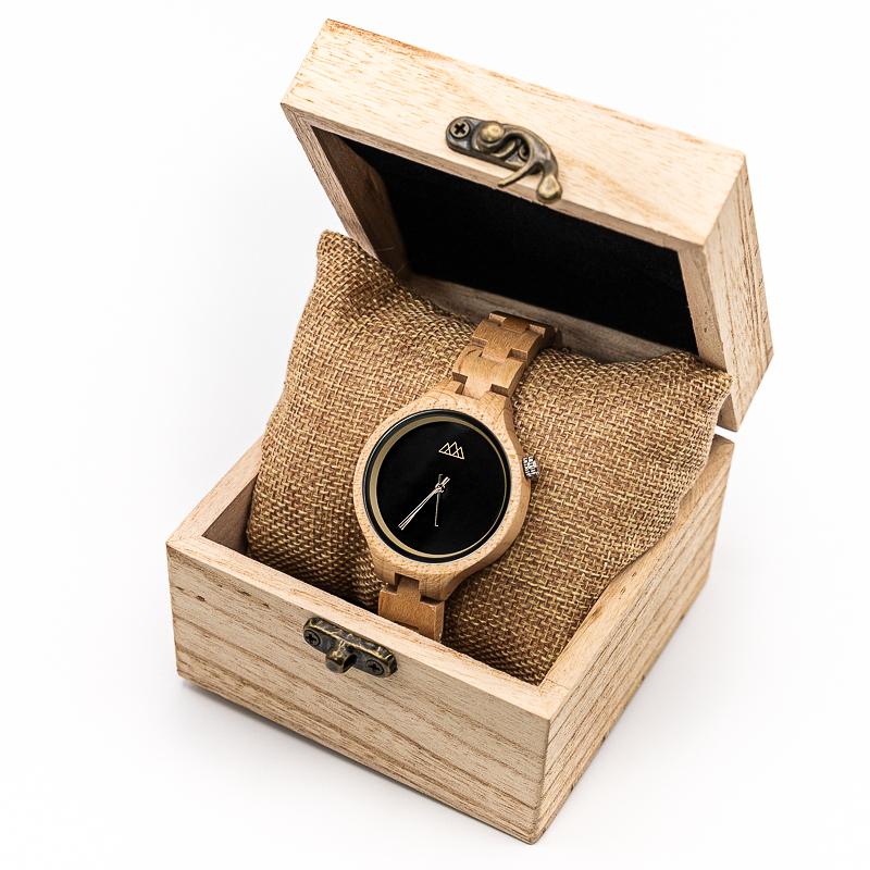 Montre en Bois Femme Chic - Ska