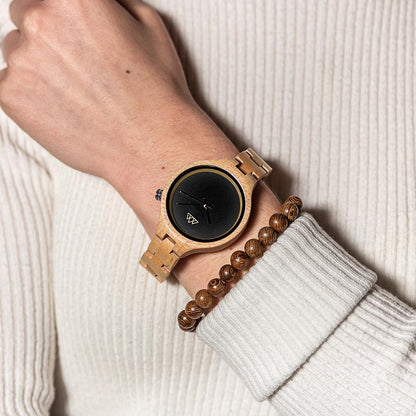 Montre en Bois Femme Chic - Ska