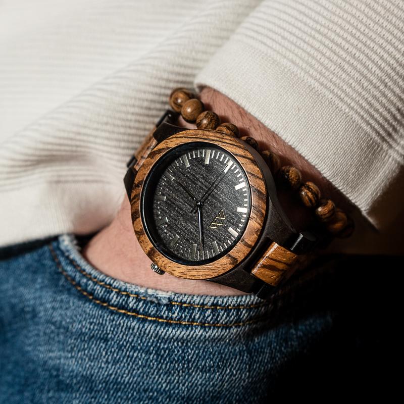 Montre en Bois Homme Design - Evasion